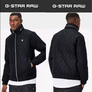 G Star Raw Meefic Quilted Wool Jacket